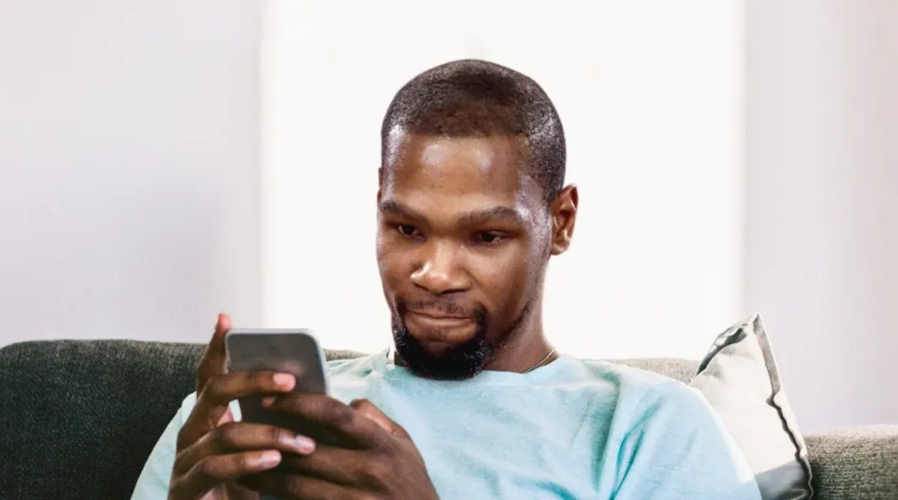 AI工具认为KD是最敏感的NBA球员 杜兰特上去开启连喷